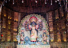 Lais Puzzle - Die oberste Shakti, Maa Durga, wird verehrt - 1.000 Teile