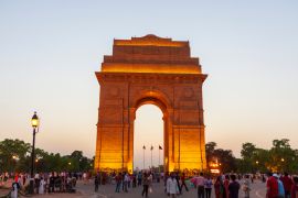 Lais Puzzle - Sonnenuntergang am India Gate, Neu-Delhi, Indien - 2.000 Teile