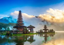 Lais Puzzle - pura ulun danu bratan-Tempel auf Bali, Indonesien - 1.000 Teile
