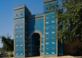 Lais Puzzle - Ishtar-Tor, Eingang zur antiken Stadt Babylon im Irak - 1.000 Teile