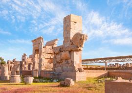Lais Puzzle - Panoramablick auf die alte persische Hauptstadt Persepolis, Iran - 1.000 Teile