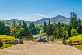 Lais Puzzle - Blick über die Powerscourt-Gärten auf den Sugarloaf in Irland - 2.000 Teile
