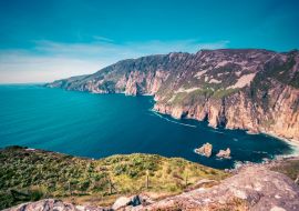 Lais Puzzle - Die Slieve League Cliffs (Sliabh Liag Cliffs) gehören zu den höchsten Meeresklippen Europas und liegen an der Südwestküste der Grafschaft Donegal, Irland. - 1.000 Teile