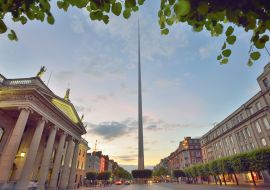 Lais Puzzle - Dublin, Irland, Symbolturm und General Post Office - 1.000 Teile