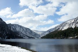 Lais Puzzle - Landschaften in Irland. Schnee in den Wicklow Mountains - 2.000 Teile