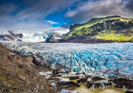 Lais Puzzle - Atemberaubender Vatnajokull-Gletscher und Berge in Island - 1.000 Teile