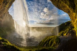 Lais Puzzle - Seljalandsfoss Wasserfall an der Ringstraße, Island - 2.000 Teile