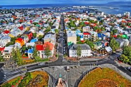 Lais Puzzle - Panorama von Reykjavík - der Hauptstadt und größten Stadt Islands - 2.000 Teile