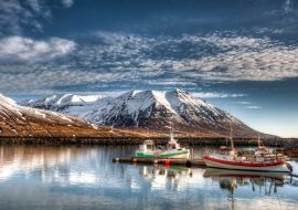 Lais Puzzle - Fischereihafen in Olafsfjordur - Island - 1.000 Teile