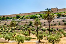 Lais Puzzle - Stadtmauern von Jerusalem oberhalb des Kidrontals - 2.000 Teile