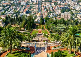 Lais Puzzle - Blick über die Bahai-Gärten in Haifa - 1.000 Teile