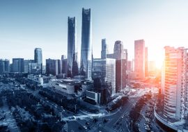 Lais Puzzle - Skyline der Türme von Tel Aviv und Luftaufnahme von Israel - 1.000 Teile