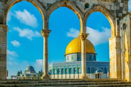 Lais Puzzle - Der berühmte Felsendom auf dem Tempelhügel in Jerusalem, Israel - 2.000 Teile