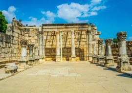 Lais Puzzle - Ruinen einer antiken Synagoge in Kapernaum, Isarel - 1.000 Teile