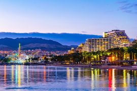 Lais Puzzle - Sonnenuntergangsansicht von Eilat in Israel - 2.000 Teile