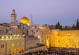 Lais Puzzle - Die Westmauer und der Felsendom, Jerusalem - 1.000 Teile
