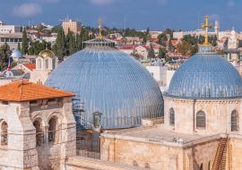 Lais Puzzle - Kirche des Heiligen Grabes. Via Dolorosa, 9. Station. Altstadt von Jerusalem, Israel - 1.000 Teile