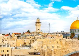 Lais Puzzle - Blick auf den Tempelberg in Jerusalem, einschließlich der Westmauer und des goldenen Felsendoms - 1.000 Teile