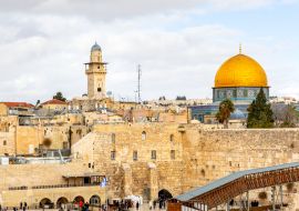 Lais Puzzle - Blick auf den Tempelberg in Jerusalem, einschließlich der Westmauer und des goldenen Felsendoms - 1.000 Teile