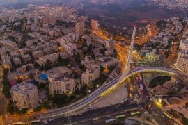 Lais Puzzle - Jerusalemer Stadtzentrum bei Nacht, Israel - 2.000 Teile
