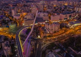 Lais Puzzle - Jerusalemer Stadtzentrum bei Nacht, Israel - 1.000 Teile