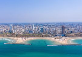 Lais Puzzle - Luftaufnahme der Steilküste von Netanya, Israel - 1.000 Teile