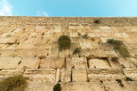 Lais Puzzle - Blick aus geringer Höhe auf die Steine der Klagemauer in Jerusalem, Israel - 2.000 Teile