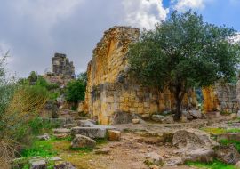 Lais Puzzle - Ruinen der Kreuzritterburg Montfort - 1.000 Teile