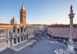Lais Puzzle - Die Piazza Santa Maria Maggiore in Rom, Italien - 1.000 Teile