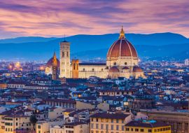 Lais Puzzle - Die Dämmerung von Florenz in der Toskana, Italien - 1.000 Teile