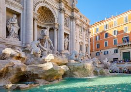Lais Puzzle - Der berühmte Trevi-Brunnen oder Fontana de Trevi im Zentrum von Rom - 1.000 Teile