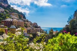 Lais Puzzle - Positano (Kampanien, Italien) - Eine sehr bekannte touristische Sommerstadt am Meer in Süditalien, Provinz Salerno, Amalfiküste - 2.000 Teile