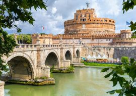 Lais Puzzle - Engelsburg und Brücke über den Tiber in Rom - 1.000 Teile