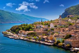 Lais Puzzle - Blick auf die Uferpromenade von Limone sul Garda - 2.000 Teile