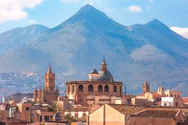 Lais Puzzle - Palermo bei Sonnenuntergang, Sizilien - 2.000 Teile