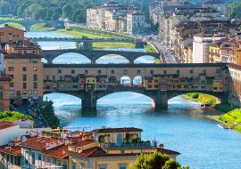 Lais Puzzle - Fluss Arno Florenz, Italien - 1.000 Teile