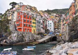 Lais Puzzle - Riomaggiore Dorf in Cinque Terre Italien - 1.000 Teile