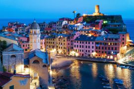 Lais Puzzle - Vernazza (Italien) - Blick auf Vernazza, eines der fünf Landsdörfer an der ligurischen Küste, Teil des Nationalparks Cinque Terre - 2.000 Teile