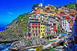 Lais Puzzle - Riomaggiore, Italien - 2.000 Teile