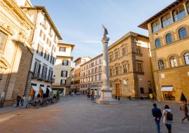 Lais Puzzle - Piazza Santa Trinita, dreieckiger Platz, in Florenz - 1.000 Teile