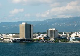 Lais Puzzle - Kingston Stadt Gebäude Landschaft Blick aus dem Hafen Jamaika - 1.000 Teile