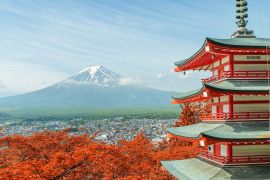 Lais Puzzle - Der Berg Fuji mit Herbstfarben in Japan - 2.000 Teile