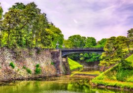 Lais Puzzle - Kaiserpalast mit Nijubashi-Brücke in Tokio - 1.000 Teile