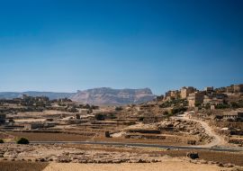Lais Puzzle - thila dorf landschaftsansicht im ländlichen jemen in der nähe von sanaa - 1.000 Teile