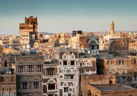 Lais Puzzle - Blick auf die Altstadt von Sanaa im Jemen (Skyline) - 1.000 Teile