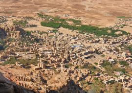 Lais Puzzle - Kawkaban, Jemen, eine alte Festungsstadt auf einem Hügel - 1.000 Teile