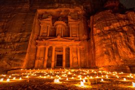Lais Puzzle - Petra bei Nacht, Jordanien - 2.000 Teile