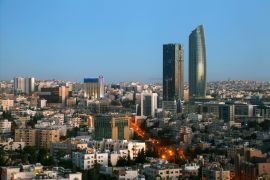 Lais Puzzle - Skyline von Amman bei Sonnenaufgang Jordanien - 2.000 Teile