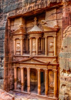 Lais Puzzle - Al Khazneh Grabmal auch Schatzkammer genannt in Petra, Jordanien - 1.000 Teile