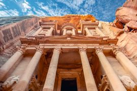 Lais Puzzle - Unglaublicher und mystischer Blick auf das Al Khazneh Grabmal. Das Schatzkammergrab von Petra, Jordanien - 2.000 Teile